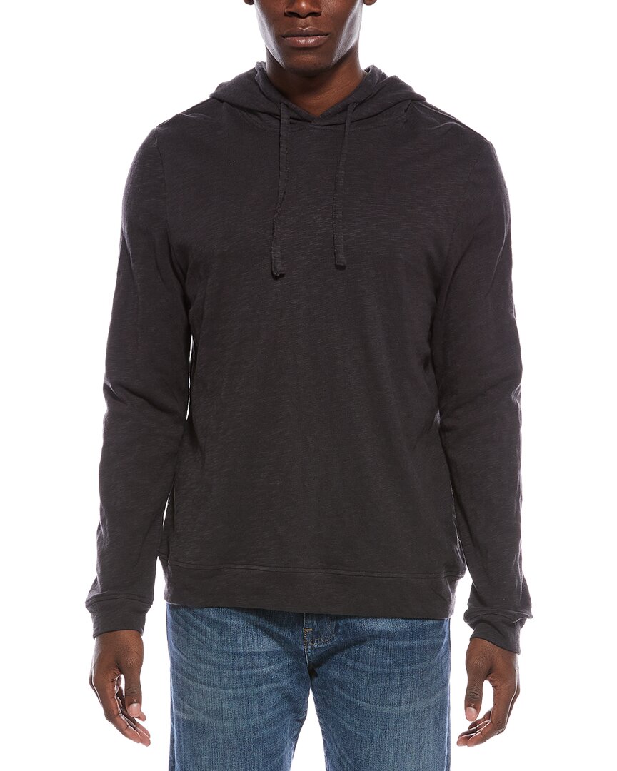 Onia Heavyweight Slub Hoodie In Gray