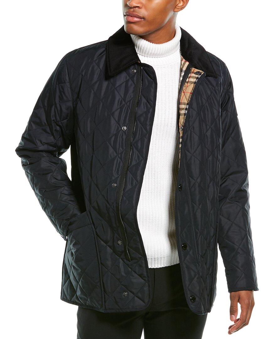 diamond quilted thermoregulated field jacket