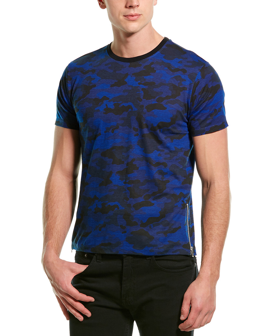 The Kooples Crew Neck T-Shirt Men's Blue M | eBay