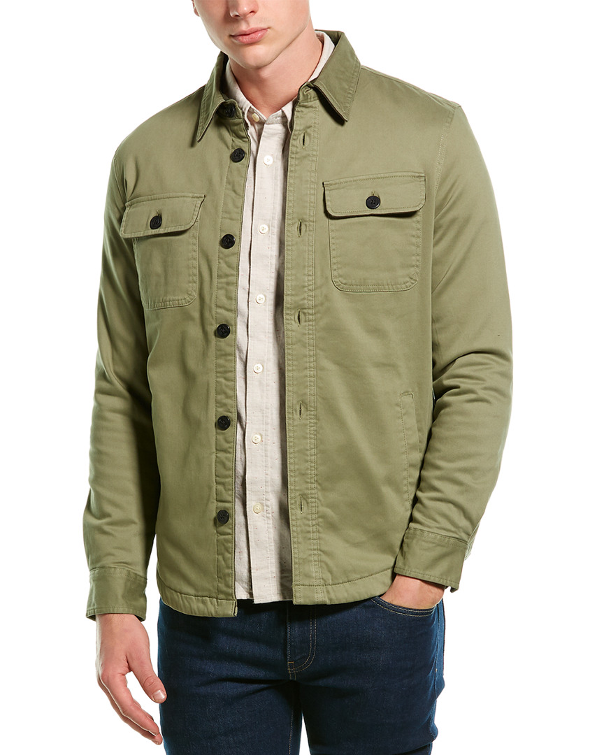 Jachs Rugged Flannel-Lined Cpo Jacket Men's Green Xl | eBay