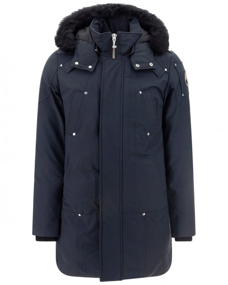 Moose Knuckles Men's Stirling Down Parka Coat In Grey ModeSens
