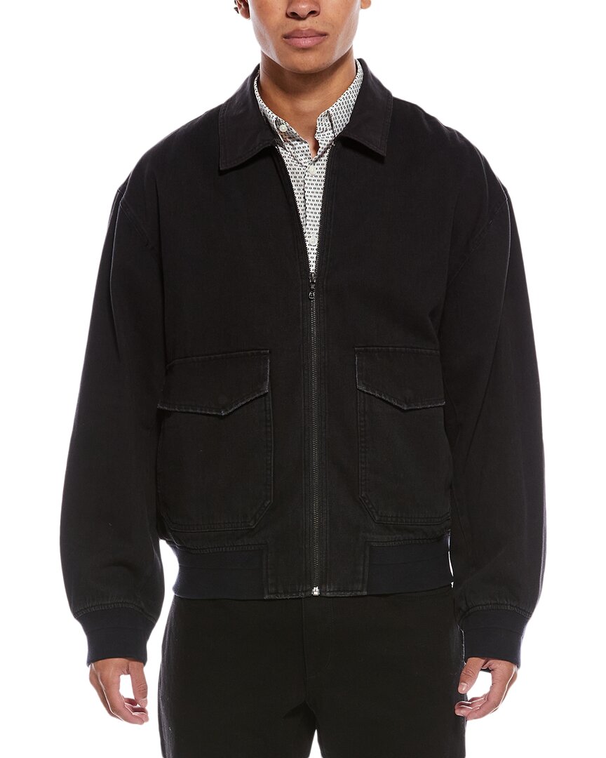 Rag & Bone Dorset Denim Jacket In Black