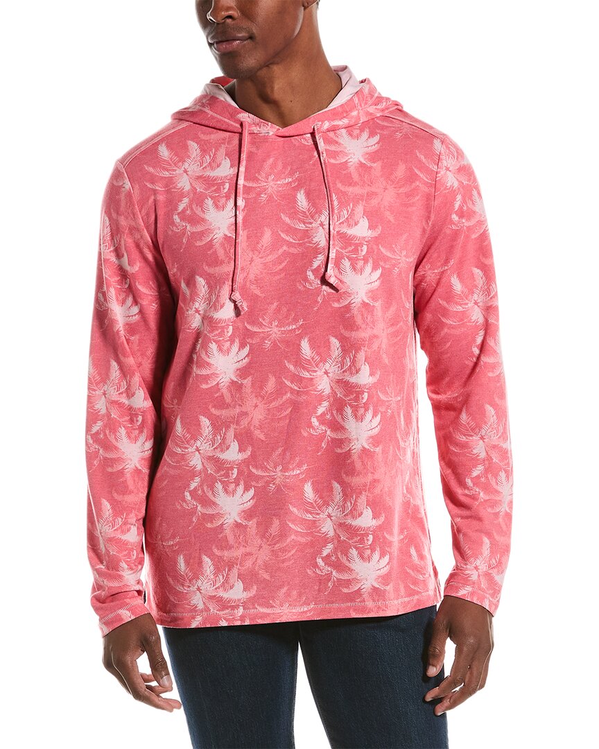 Tommy Bahama Palm Frenzy Hoodie In Pink