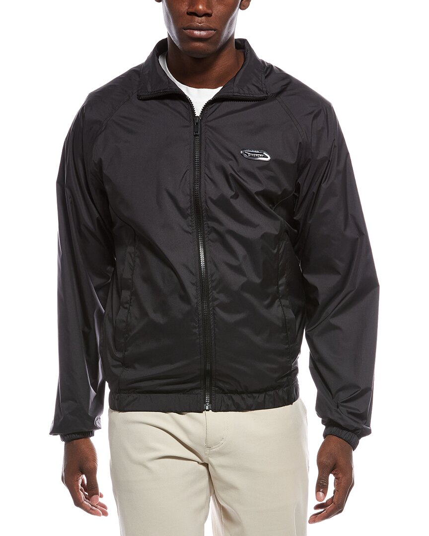 Givenchy Lightweight Windbreaker In Black