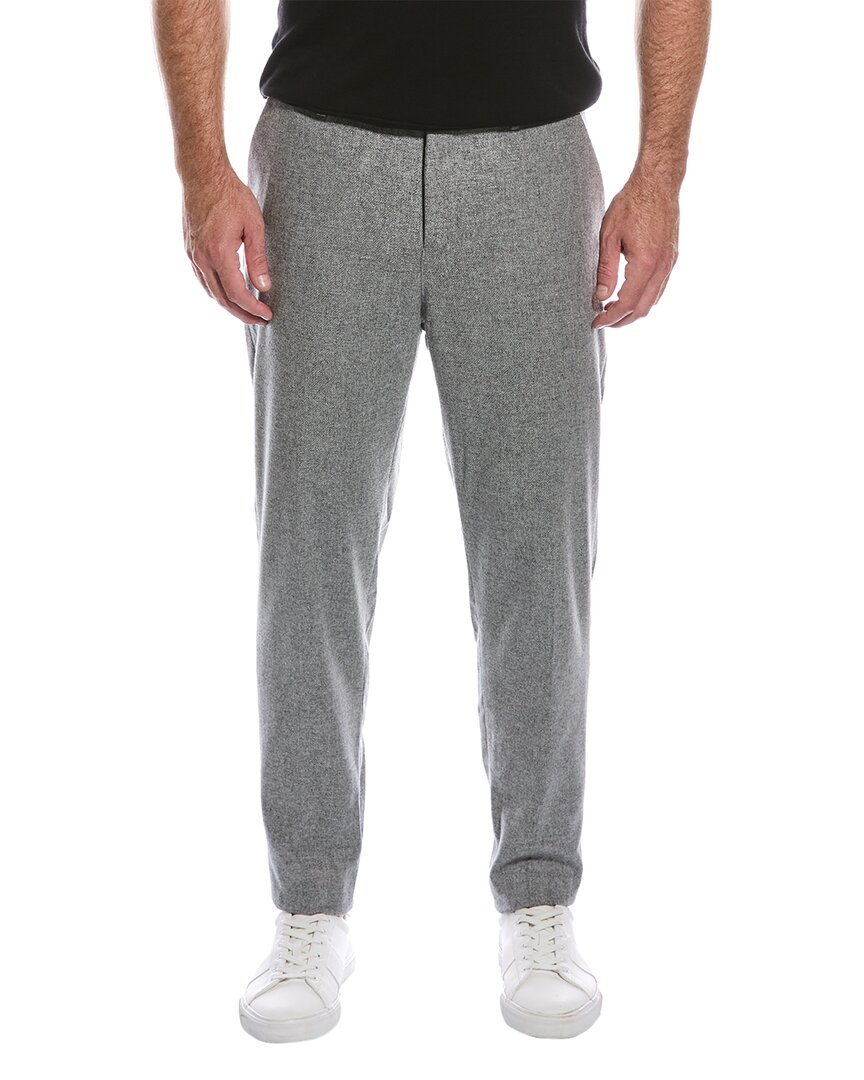 Ted Baker Badsey Wool-blend Pant In Grey