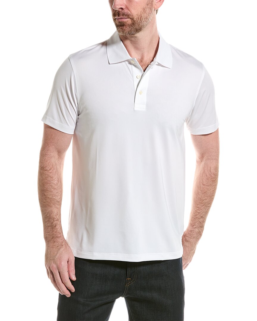 Shop Brooks Brothers Performance Series Polo Shirt In White