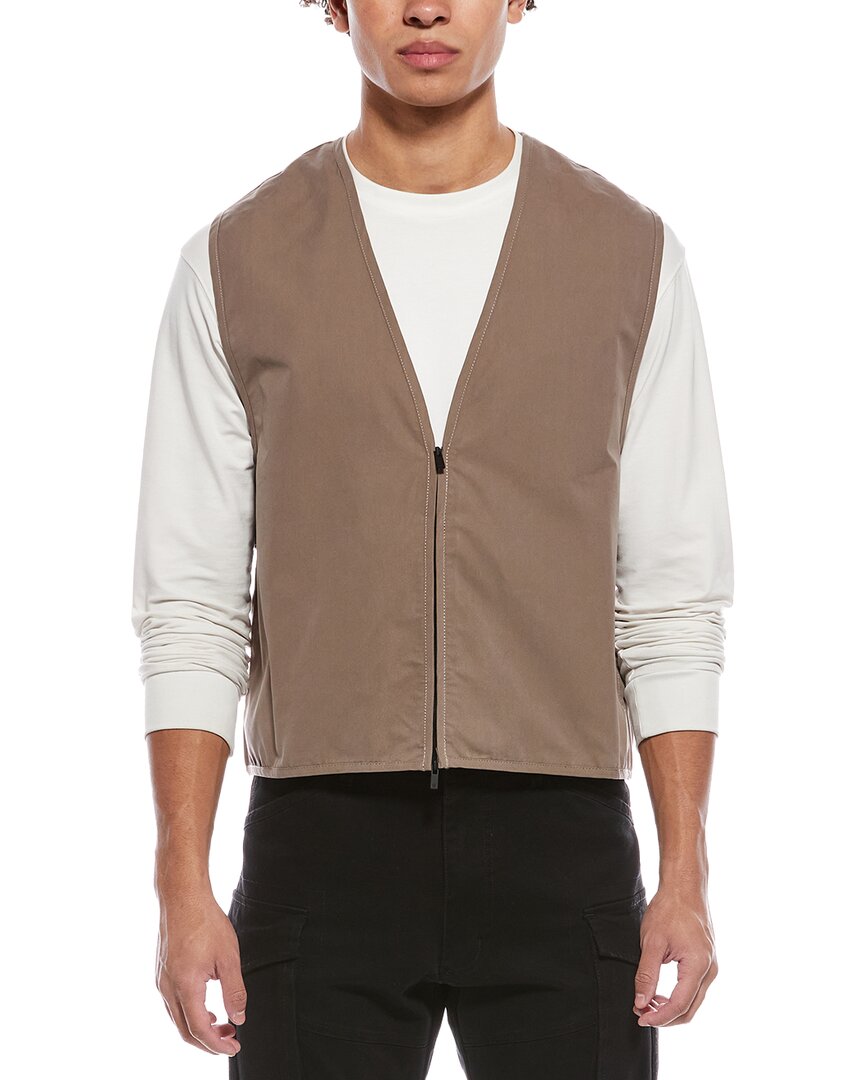 Essentials Vest In Brown