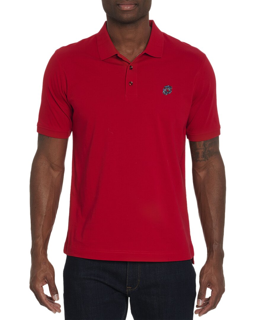 Robert Graham Stone Trail Polo In Red