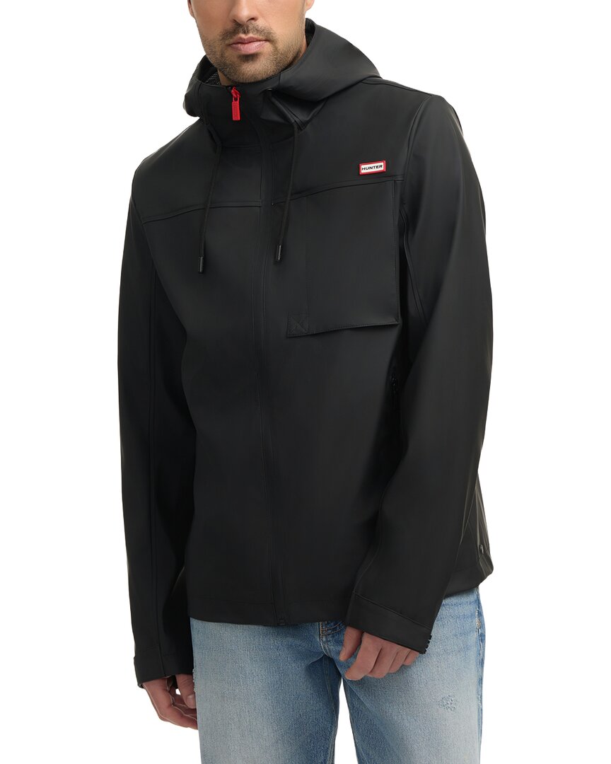 Hunter Mill Rain Jacket In Black