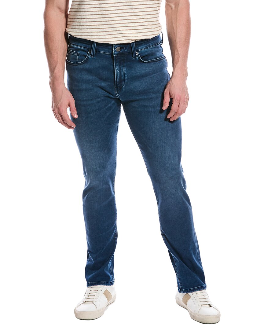 Shop Hugo Boss Boss  Delaware3-1 Medium Blue Slim Fit Jean