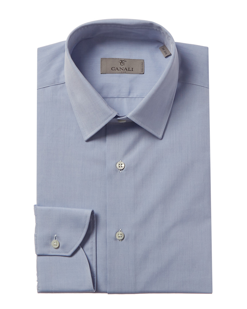 Image of Canali Slim Fit Dress Shirt