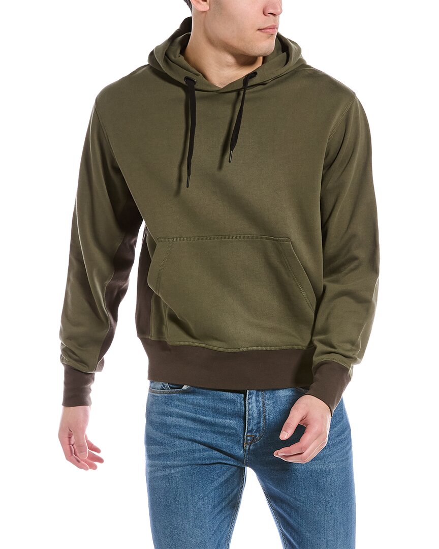 Rag & Bone Khaki Collin Hoodie In Nocolor