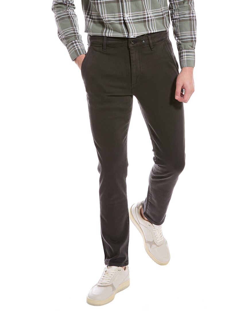 Rag & Bone Fit 2 Action Loopback Classic Chino In Black