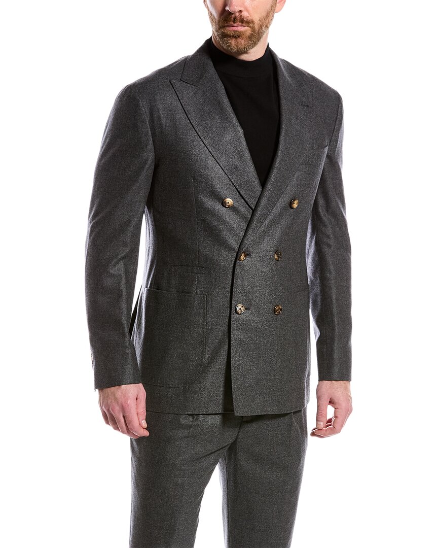 Brunello Cucinelli 2pc Cashmere & Silk-blend Suit | ModeSens