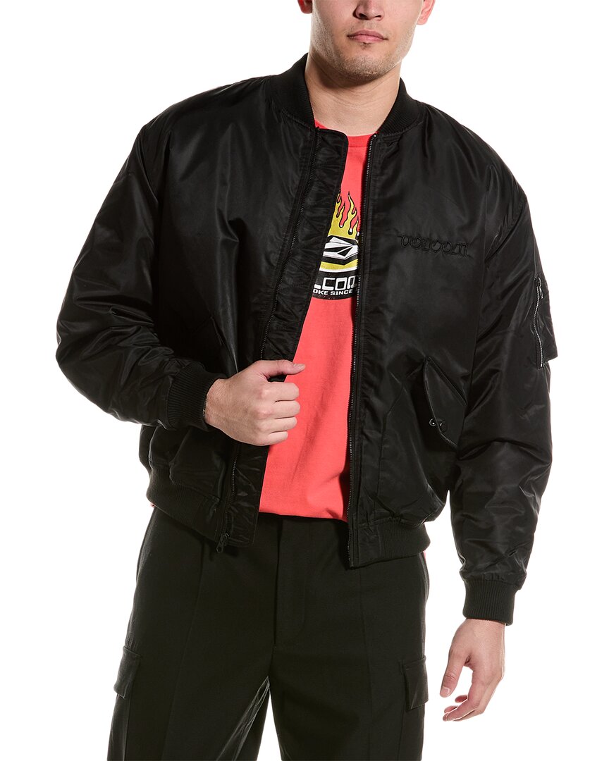 Shop Volcom Space Child Jacket In Black