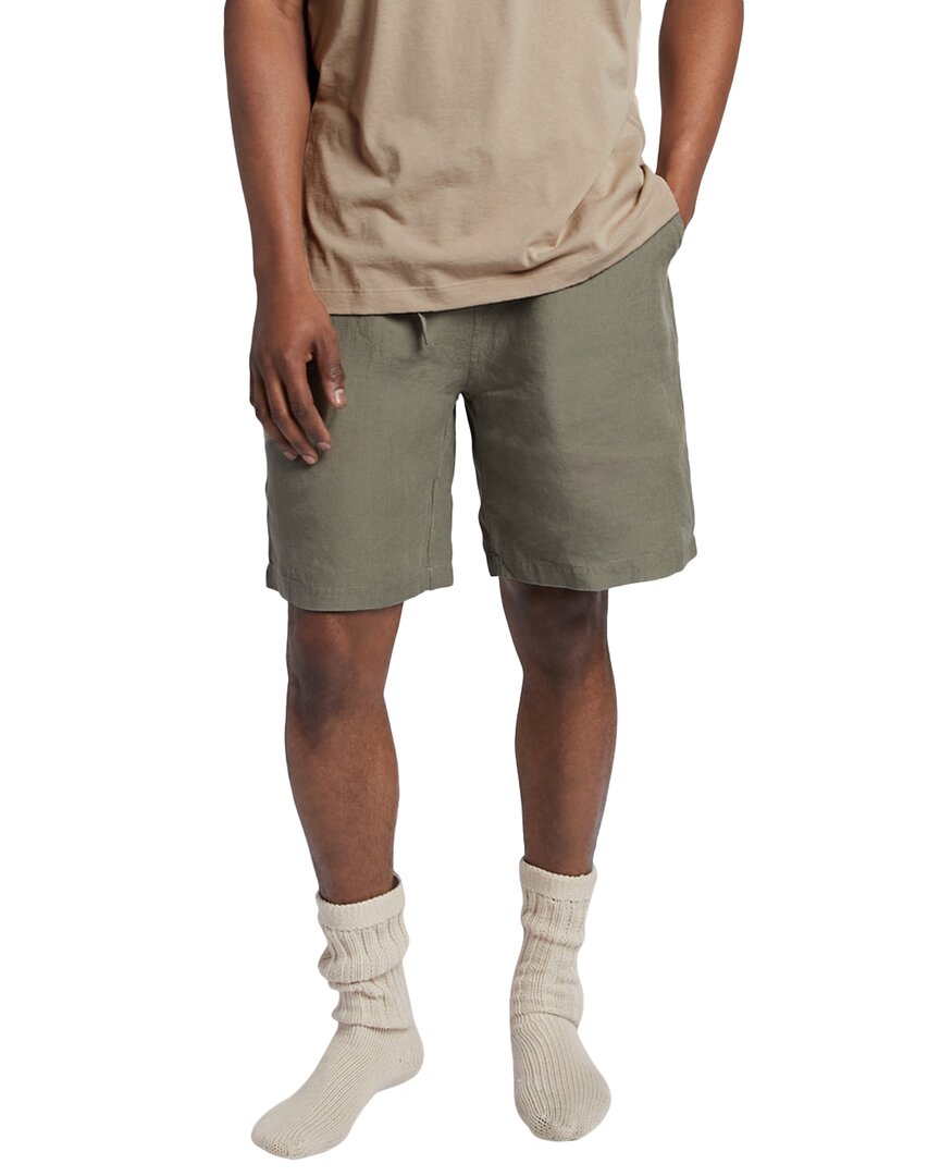 Parachute Linen Short In Gray