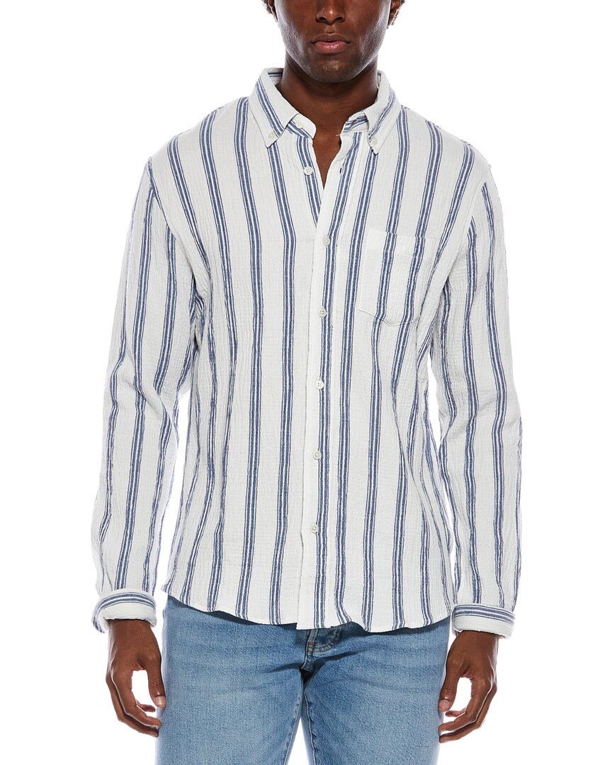 Slate & Stone Textured Button Shirt In Multi