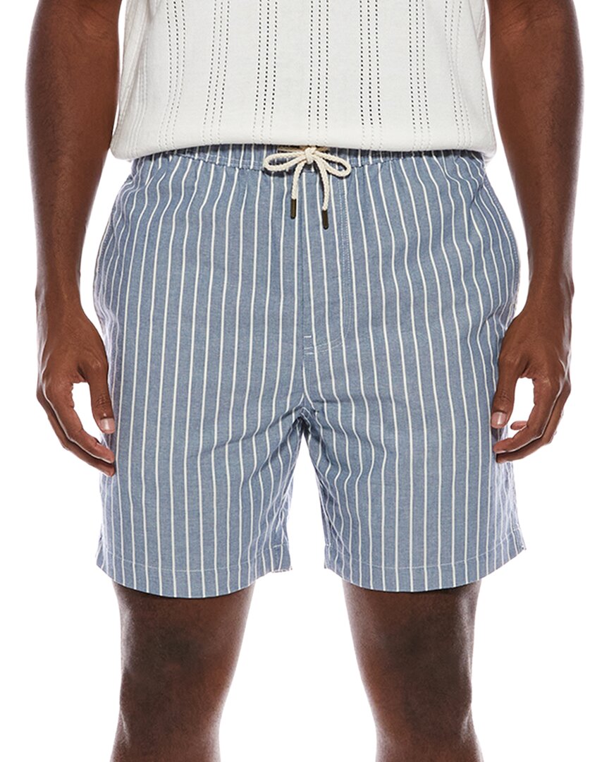 Slate & Stone Drawstring Relaxed Short In Blue