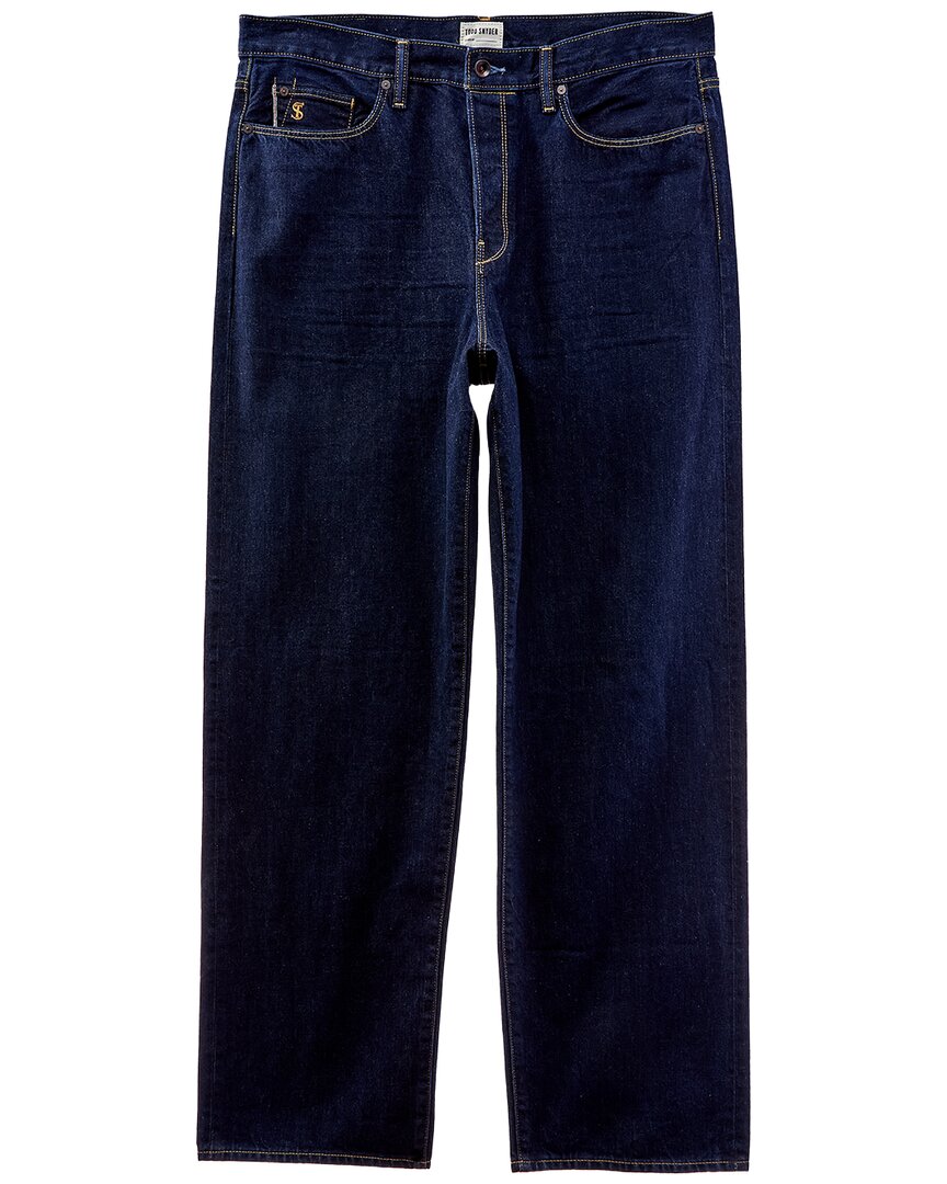 Todd Snyder Relaxed Fit Selvedge Indigo Jean In Blue
