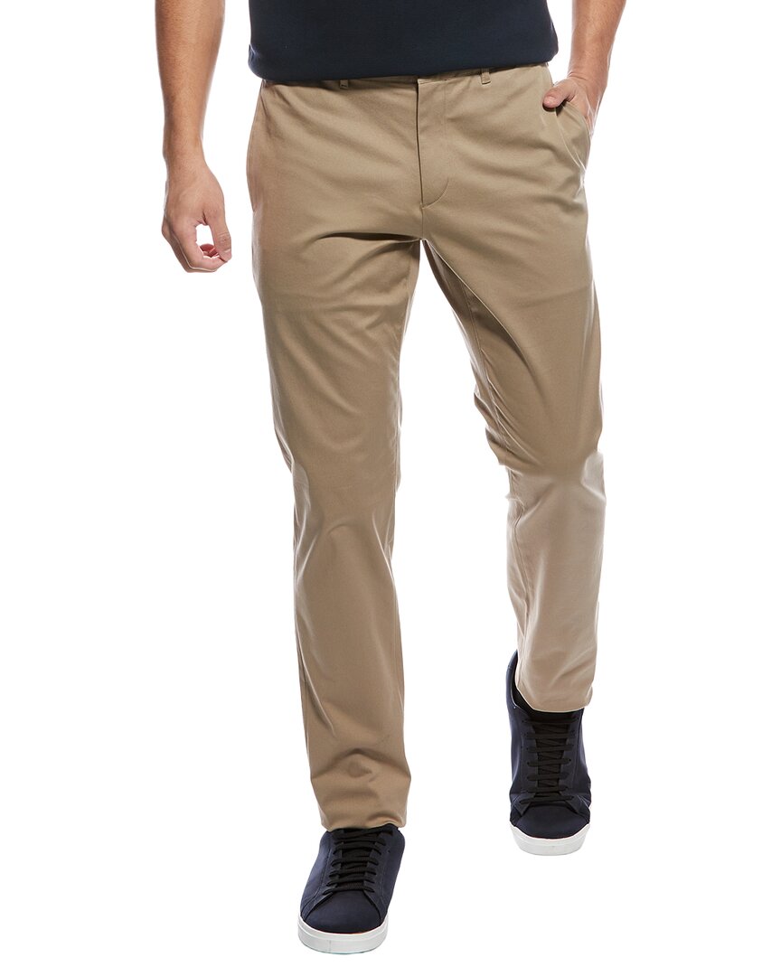 Theory Zaine Twill Chino In Brown