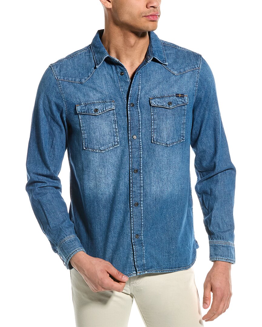 7 FOR ALL MANKIND WESTERN SHIRT
