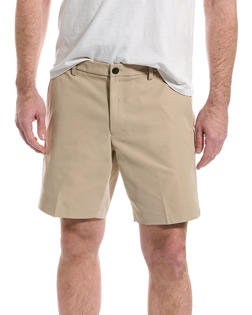 7 For All Mankind Tech Shorts In Brown