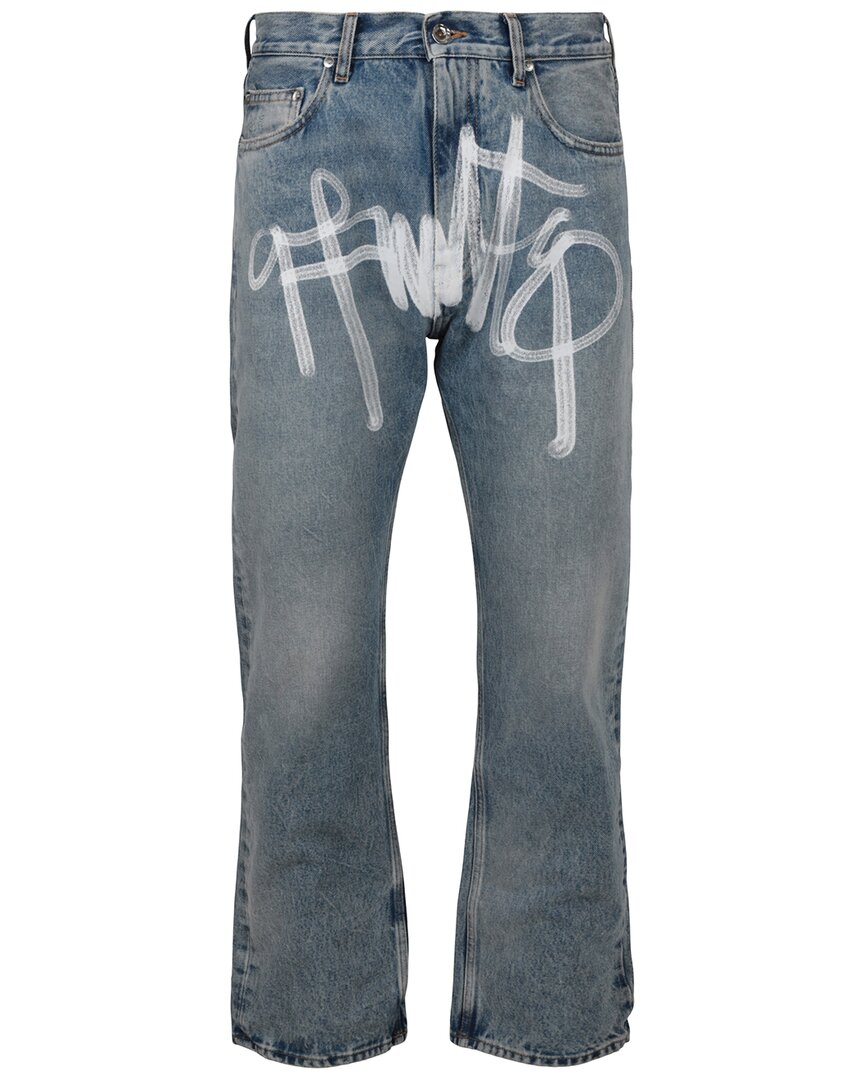 Shop Off-white ™ Graffiti Skate Fit Jean