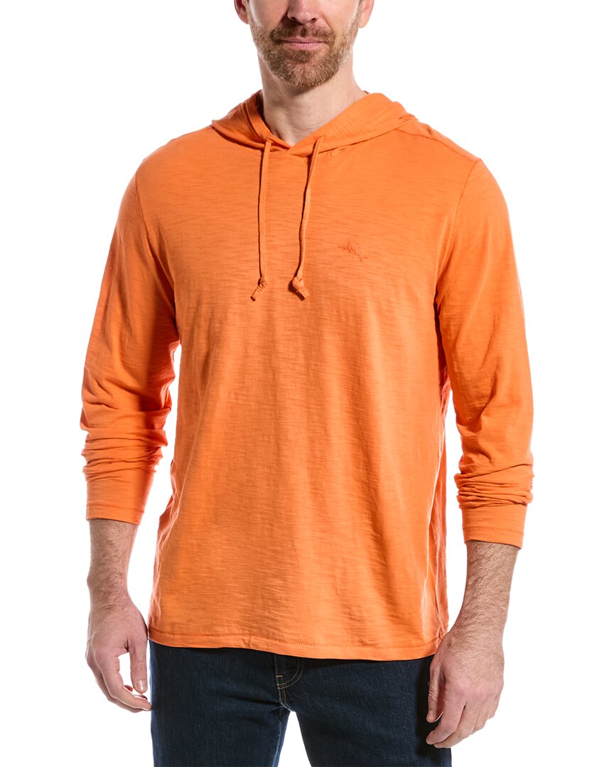 Tommy Bahama Men's Bali Beach T-shirt Hoodie In Orange