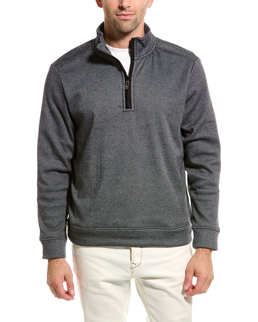 Tommy Bahama Glen Haven 1/2-zip Pullover In Gray