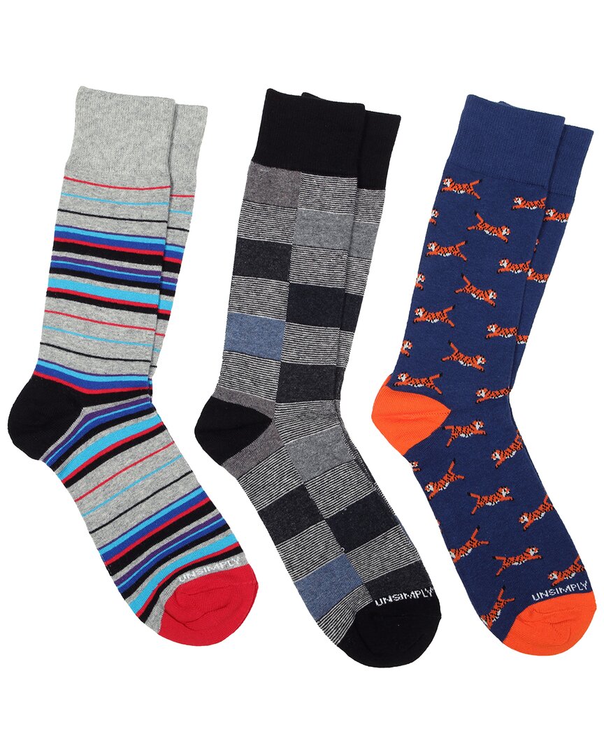 Shop Unsimply Stitched 3pk Crew Socks