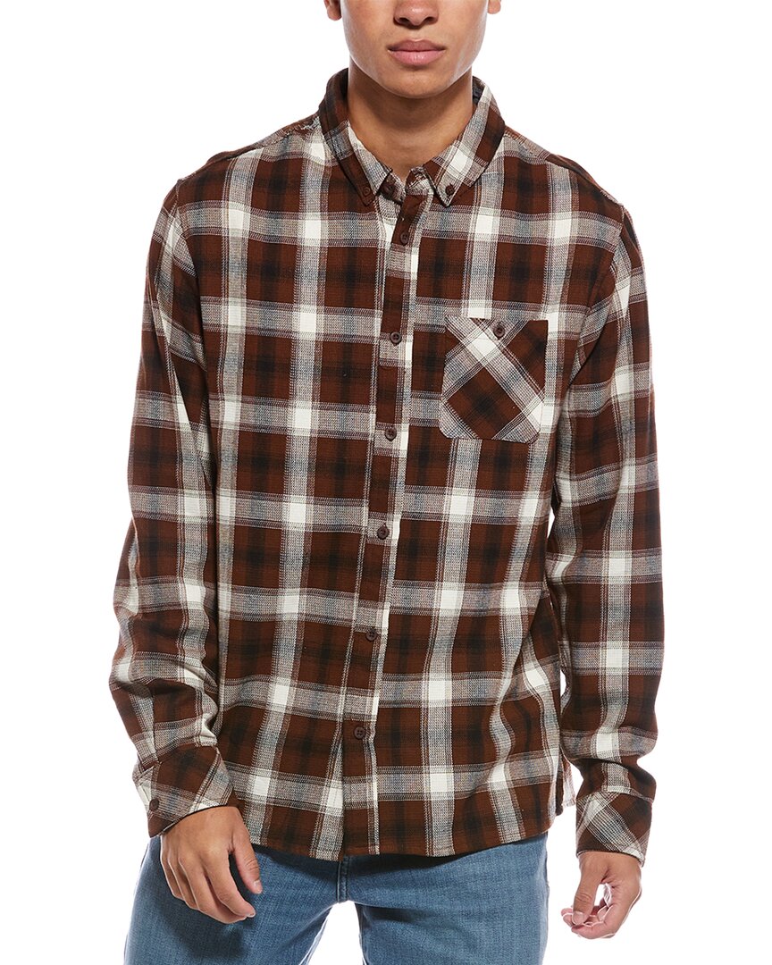 Sovereign Code Durian Shirt In Brown