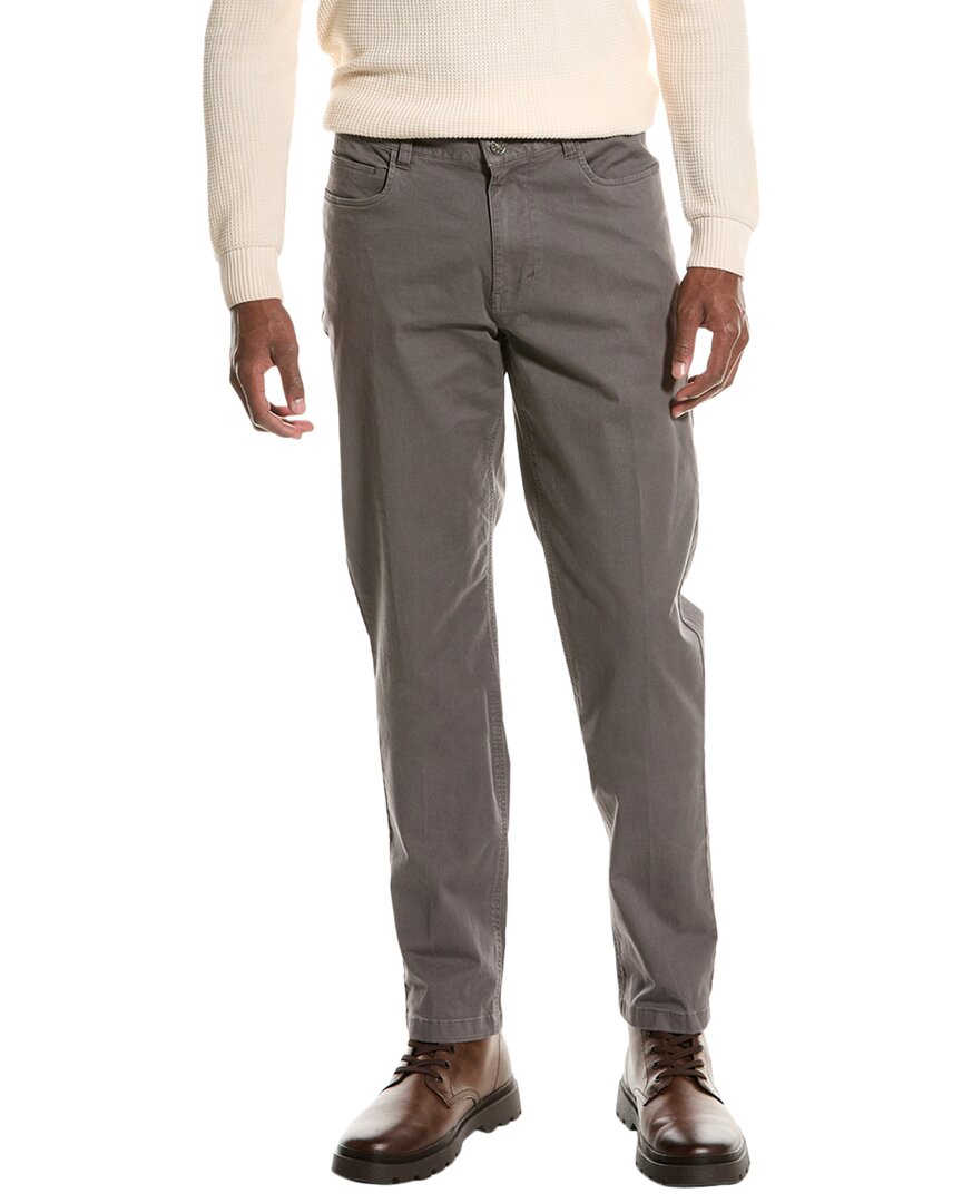 Vintage 1946 Performance Twill Pant In Grey