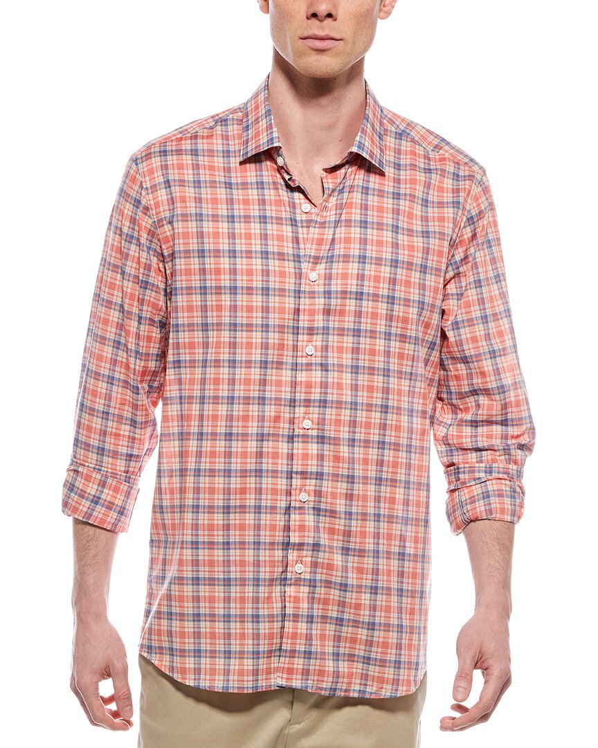 Scott Barber Retro Voil Plaid Shirt