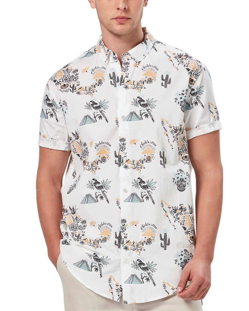 Image of Charlie Holiday Santa Muerte Shirt