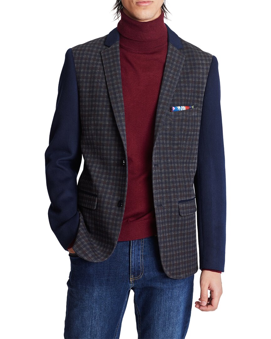 Shop Paisley & Gray Altemus Contrast Sleeve Jacket