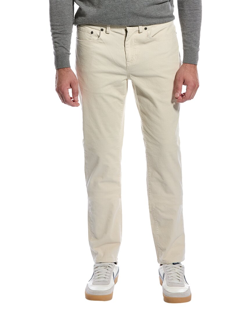 Shop Brooks Brothers Slim Corduroy Pant In White