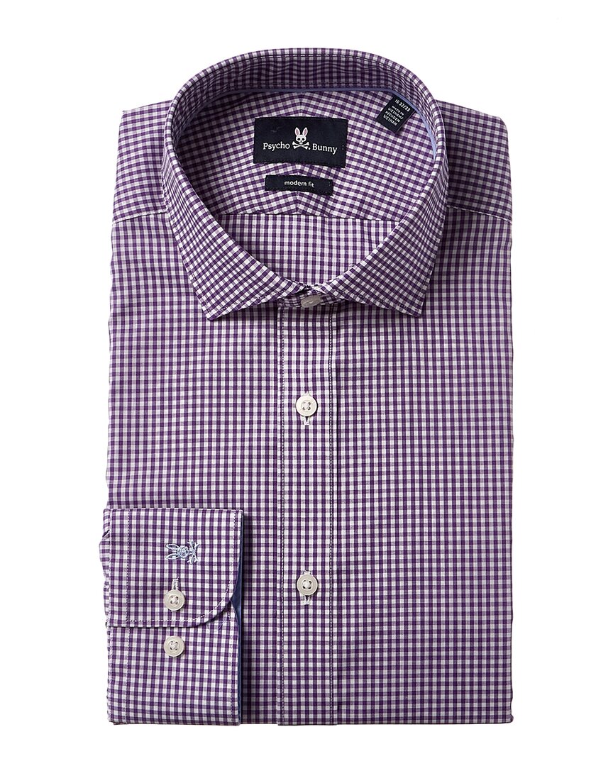 PSYCHO BUNNY MODERN FIT DRESS SHIRT