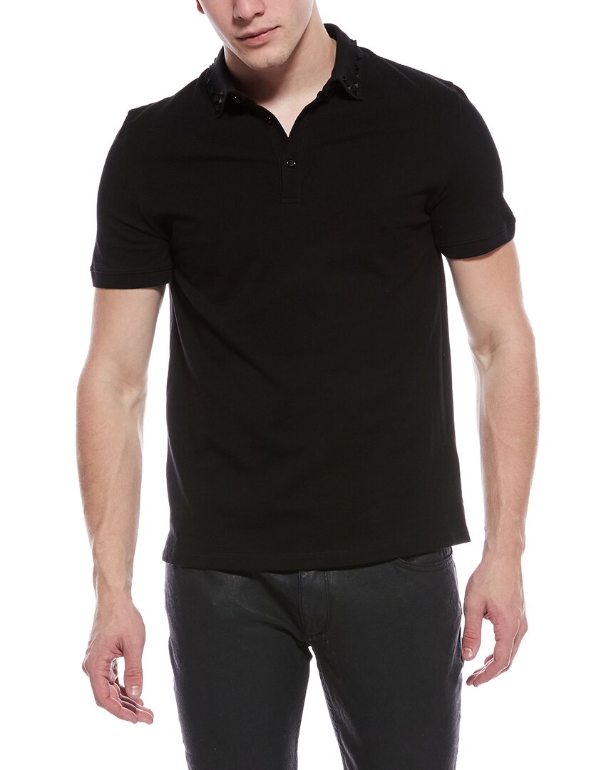 Valentino Polo Shirt In Black