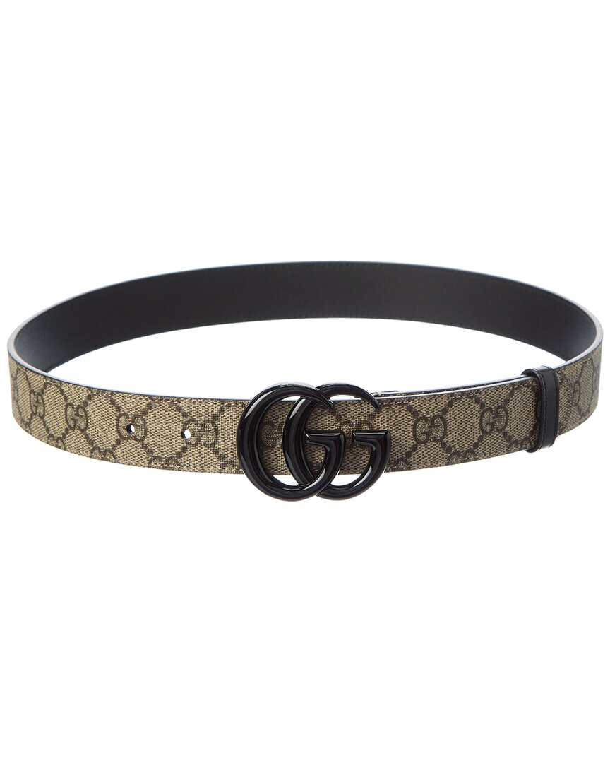 Gucci Women's GG Marmont Leather Belt