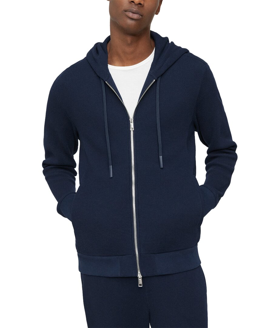 Theory Mattis Hoodie In Blue