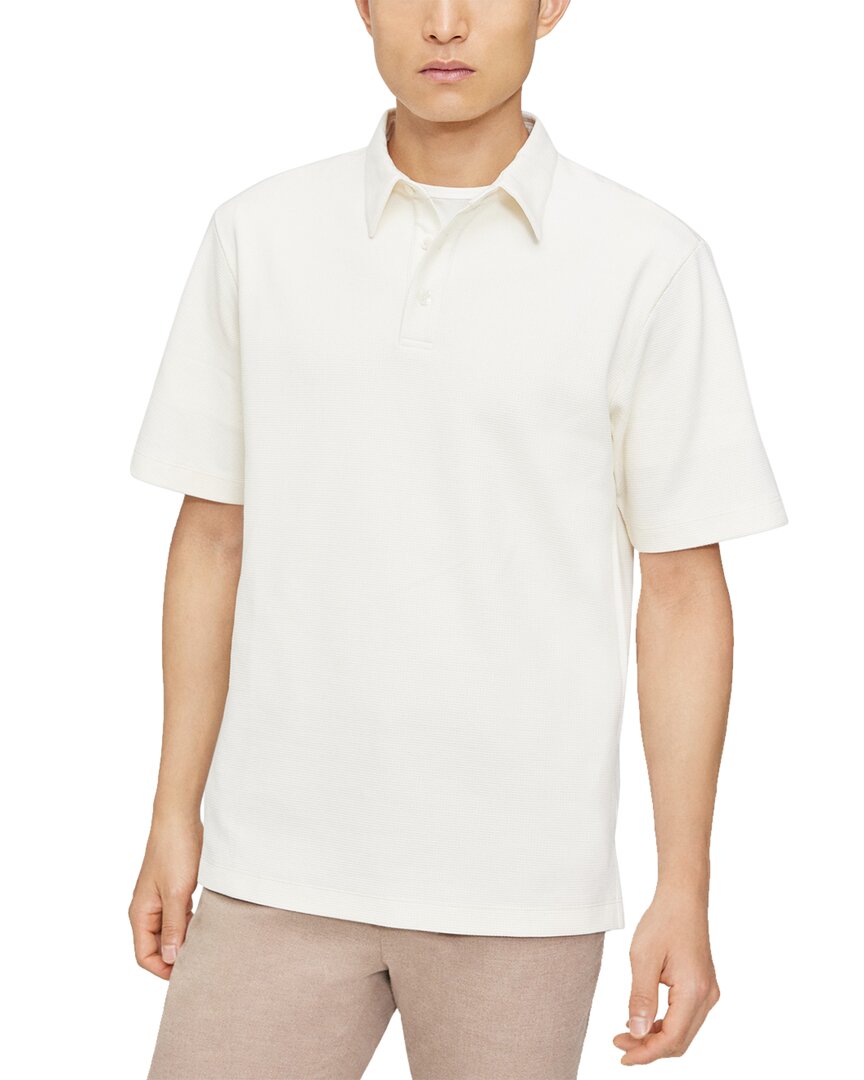 Theory Ryder Polo Shirt In White