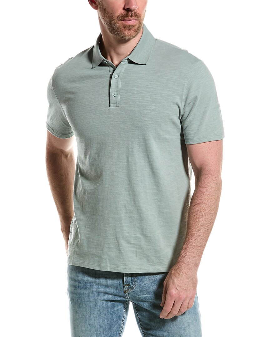 Shop Vince Slub Polo Shirt