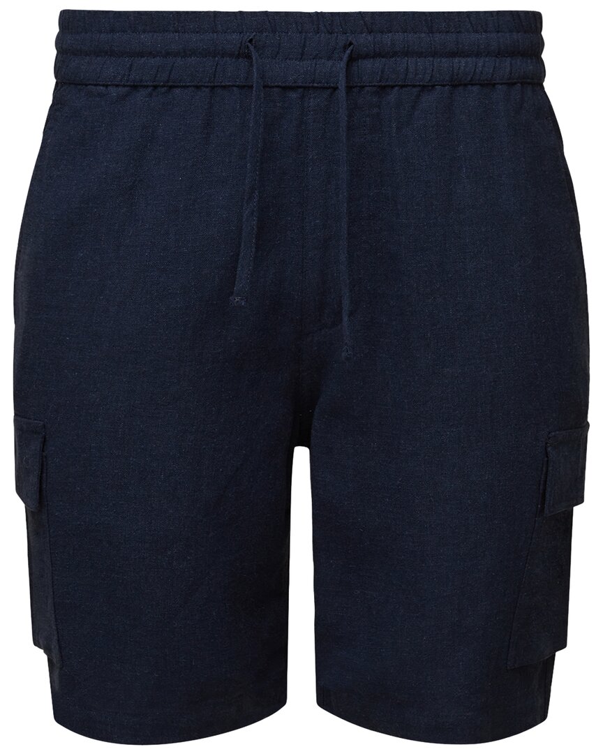 ONIA ONIA AIR LINEN-BLEND CARGO SHORT