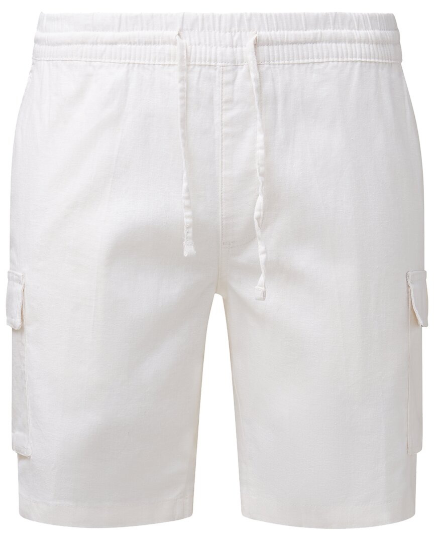 Onia Linen Blend Pull-on Cargo Shorts