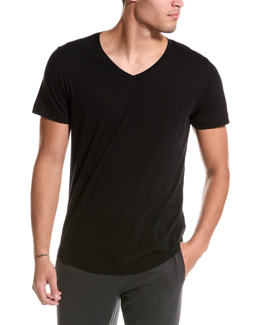 Barefoot Dreams Malibu Collection T-shirt In Black
