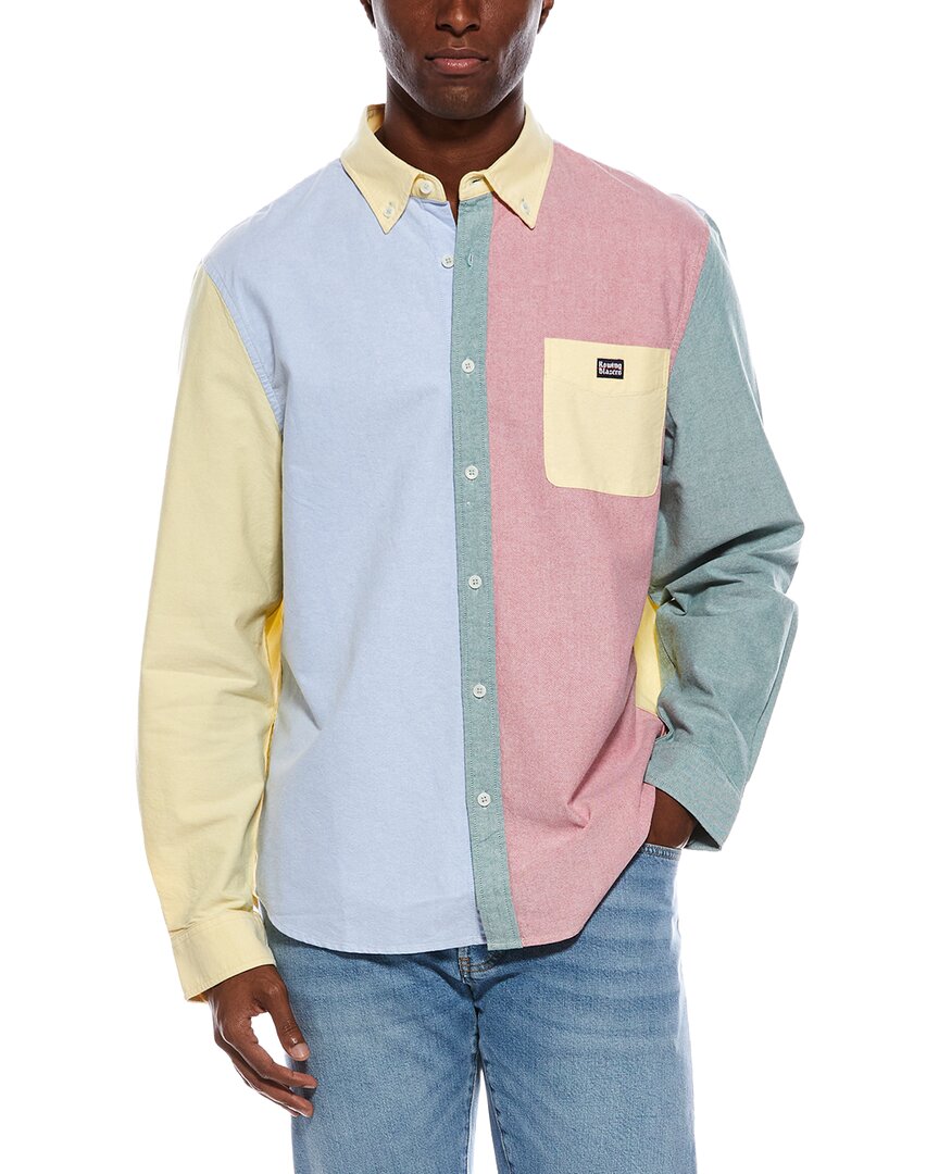 Rowing Blazers Classic Color Block Shirt In Multi