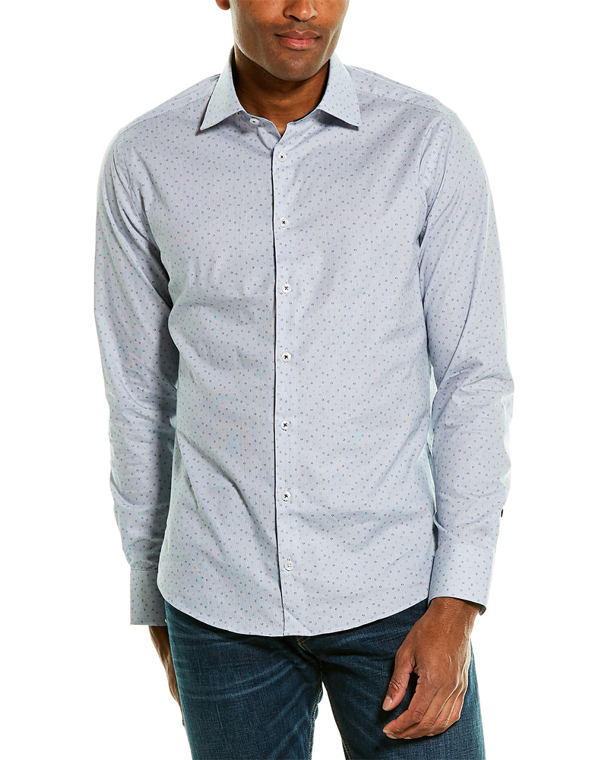 Image of Stone Rose Printed Woven Shirt