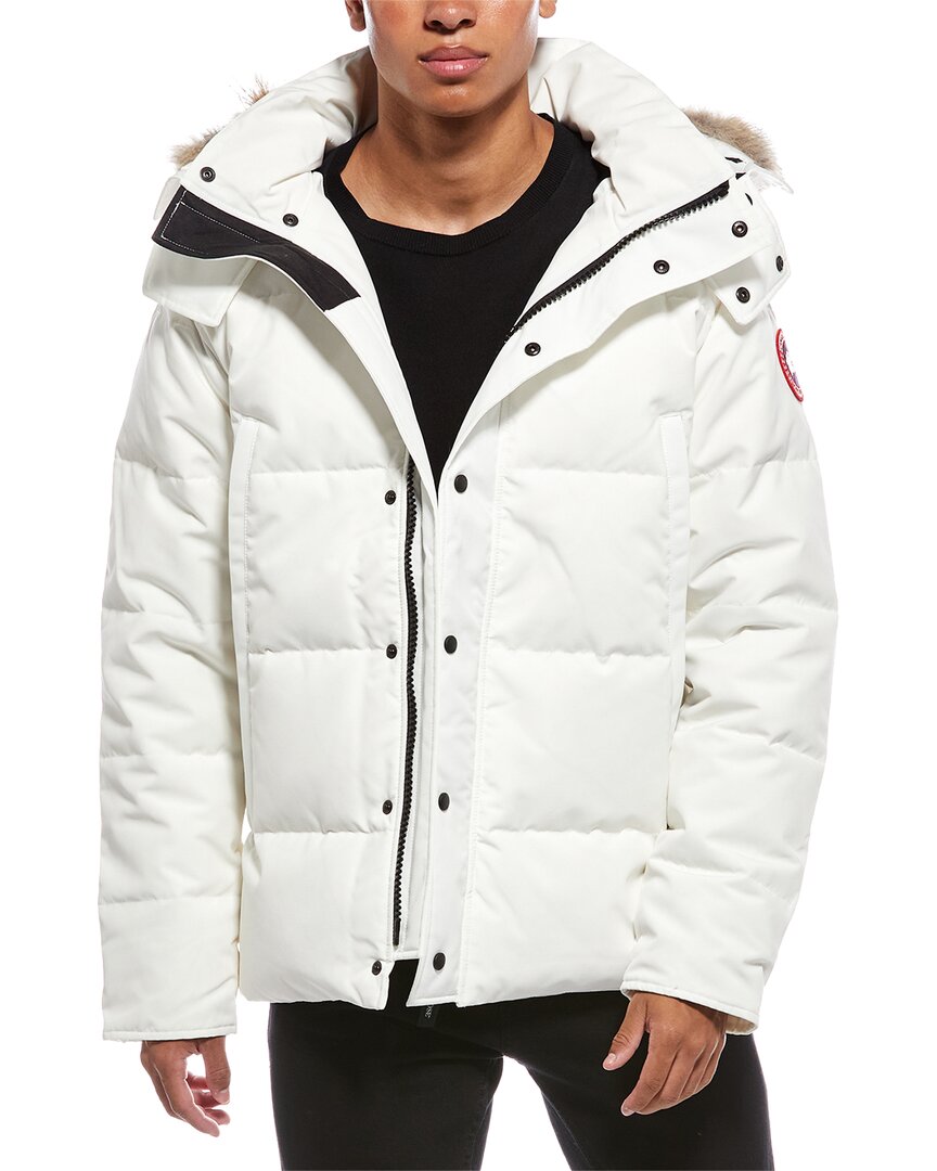 Canada Goose Forester Down Jacket In White