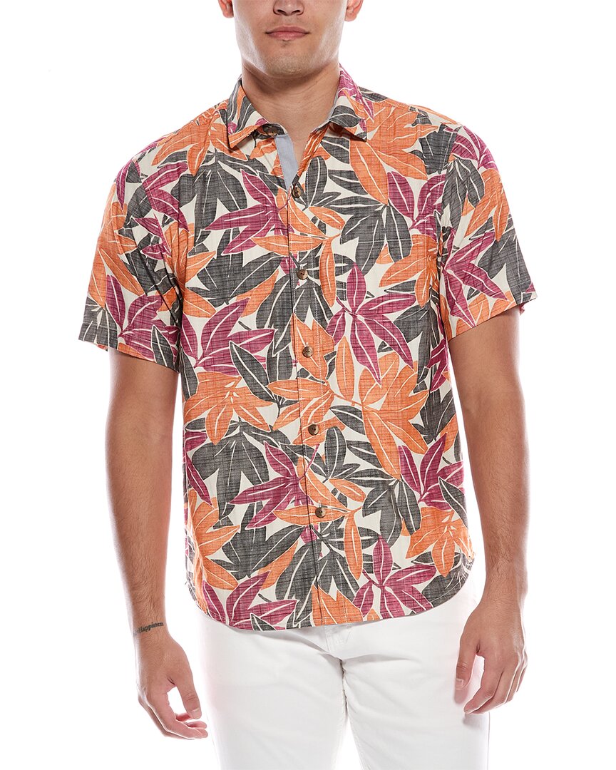 Tommy Bahama Coconut Point Vista Veronda Camp Shirt In Multi