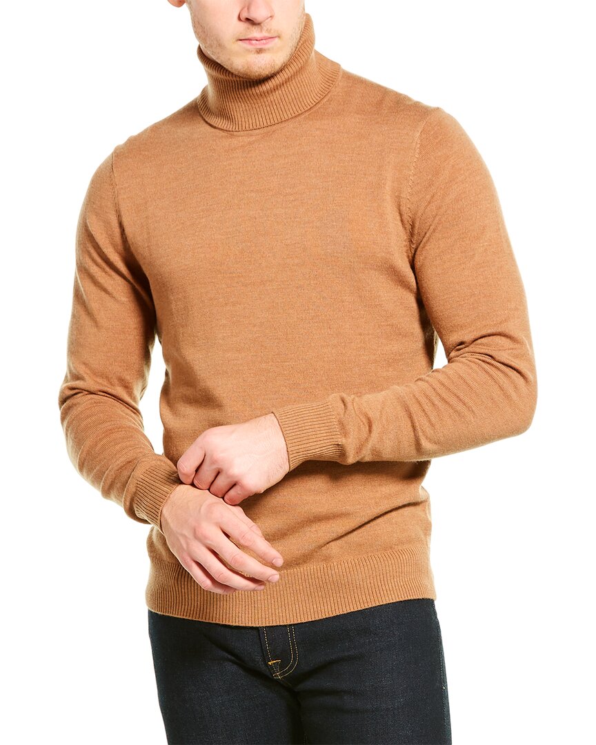 Image of Qi Cashmere Wool Turtleneck Sweater